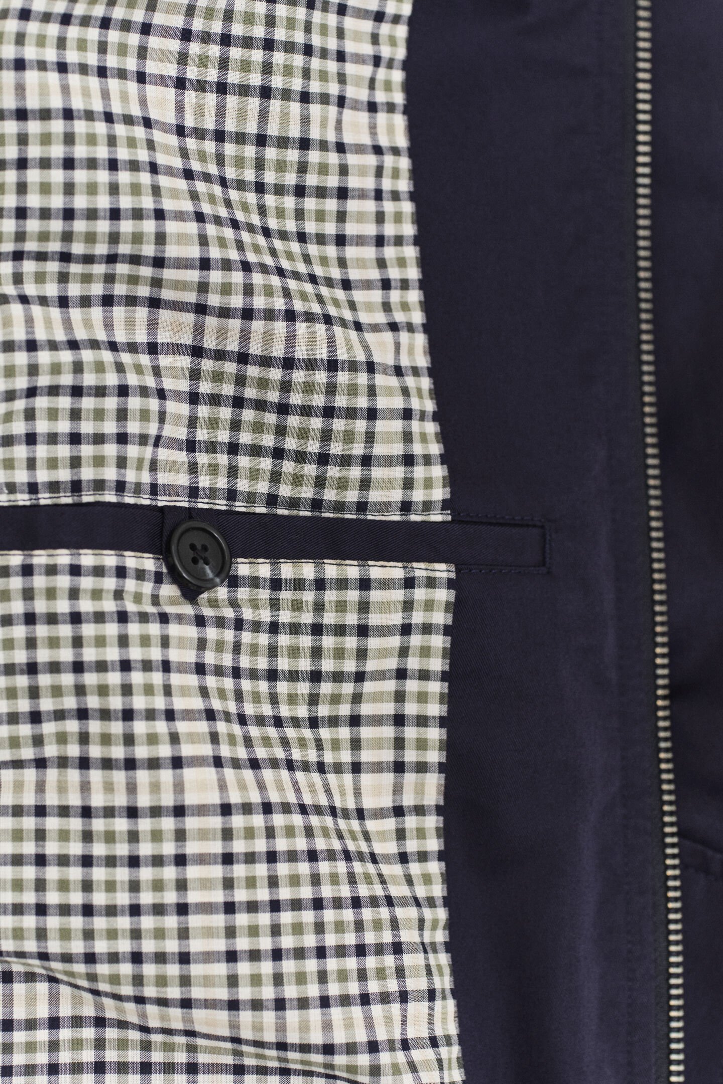 Harrington-Jacke aus Baumwollgemisch