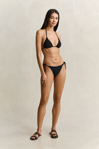 Bikinihose mit seitlichen Bindeb&auml;ndern