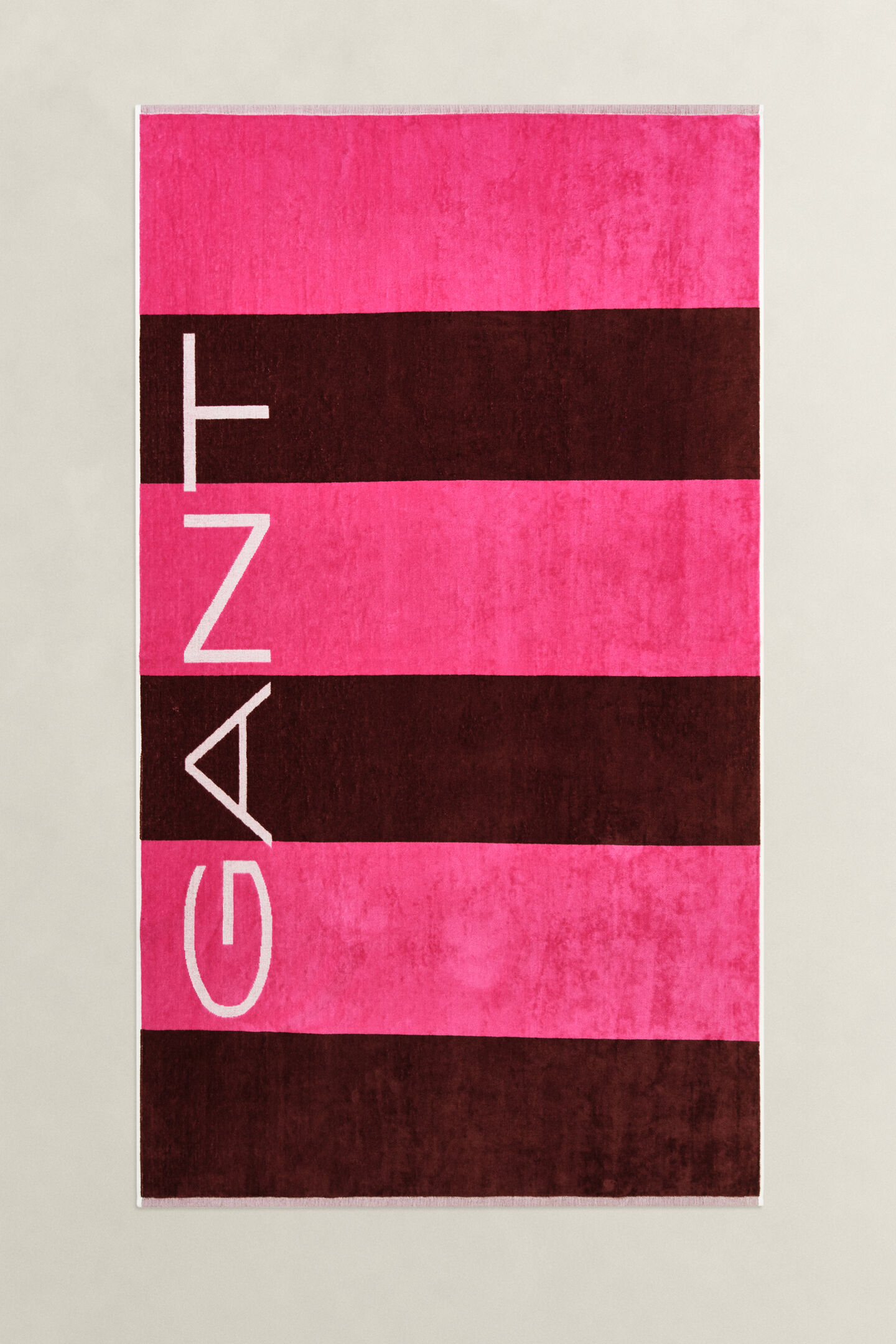 Strandtuch mit Blockstreifen