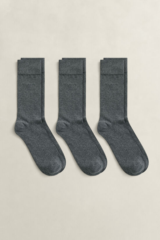 3er-Pack Weiche Baumwollsocken