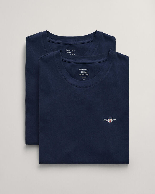 Teens 2er-Pack Rundhals-T-Shirts