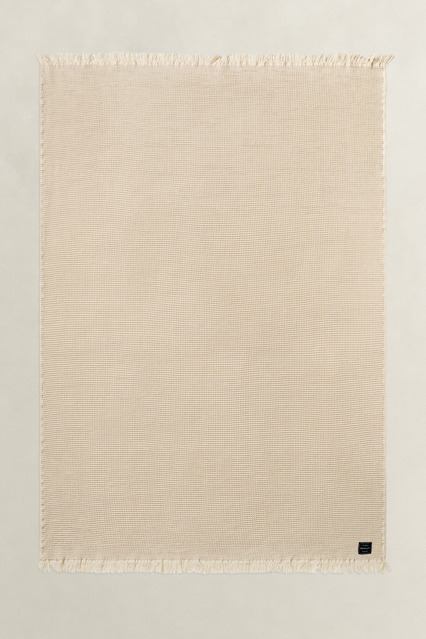 Waffle Textured Decke aus Baumwolle