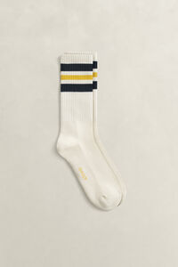 Gestreifte Sportsocken