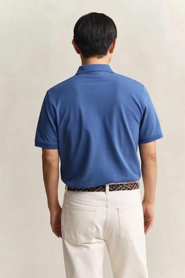 Kontrast Piqu&eacute; Poloshirt