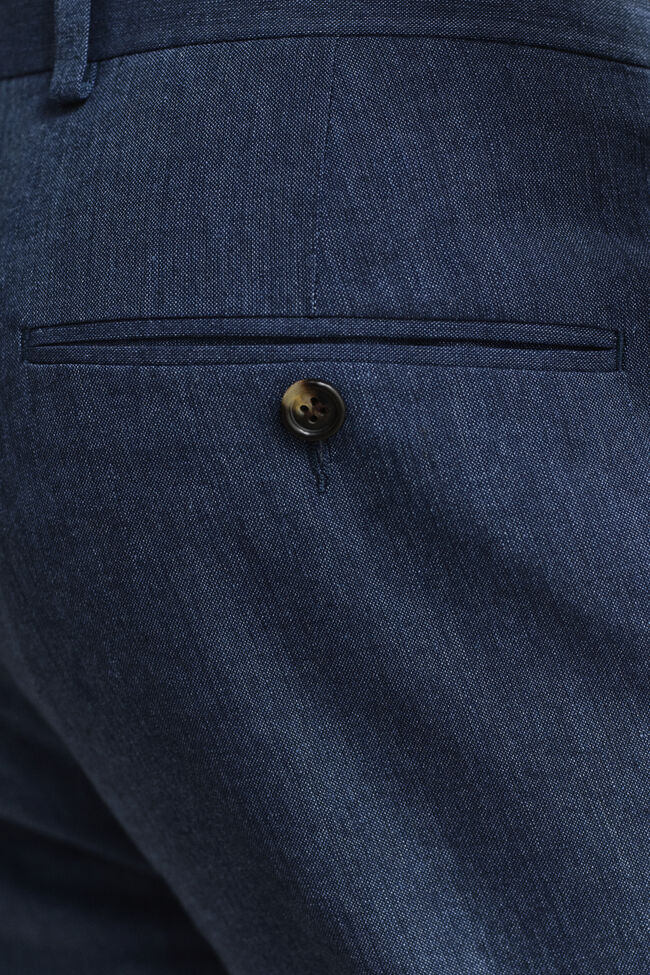 Anzughose aus Leinenmix