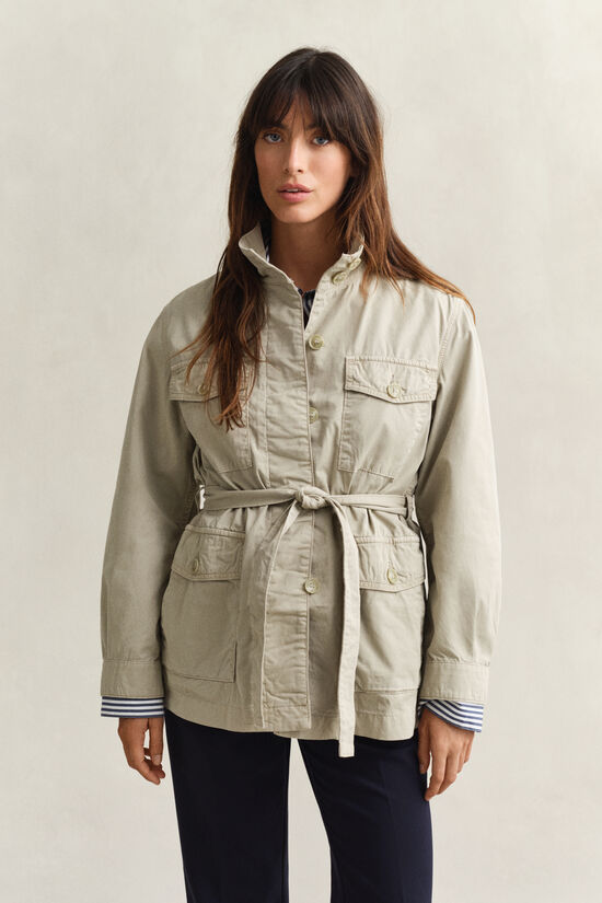 Field Jacket mit G&uuml;rtel
