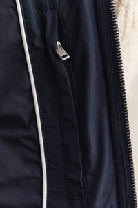 Gesteppte Windcheater Weste