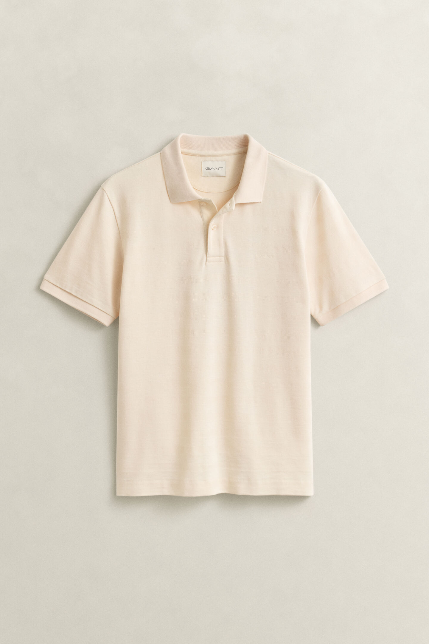 Strukturiertes Poloshirt mit Streifen