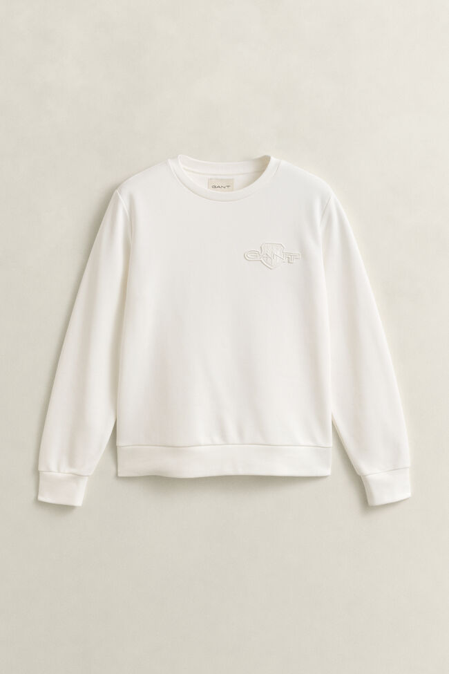 Tonal Shield Rundhals-Sweatshirt