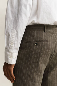 Relaxed Fit Dobby Stripe Hemd