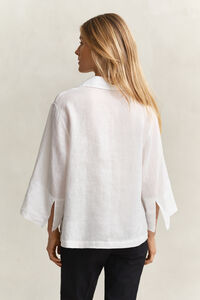 Schlupfbluse aus Leinen