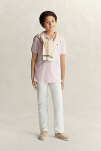 Teens Shield Piqu&eacute; Poloshirt