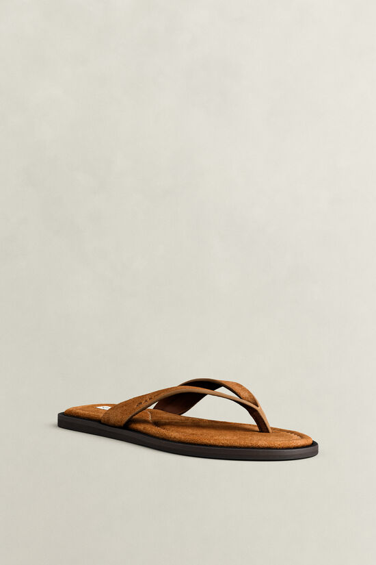 Sunlaz Sandale aus Veloursleder