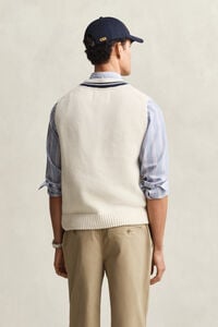 Zopfstrick Pullunder