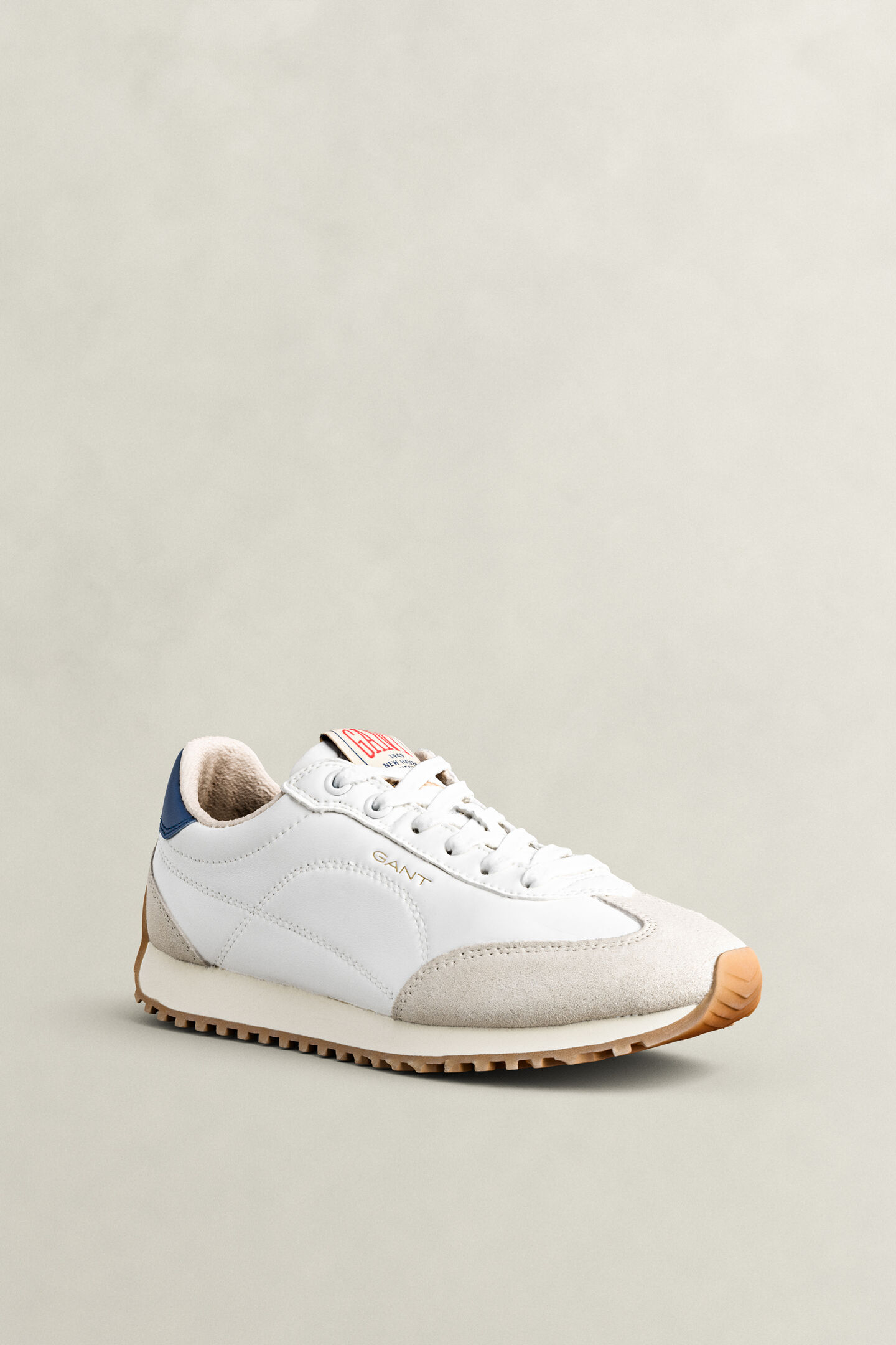 Beja Sneaker aus Glatt- und Veloursleder