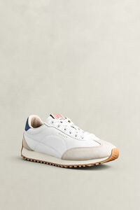 Beja Sneaker aus Glatt- und Veloursleder