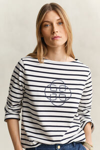 Shirt mit Dreiviertel&auml;rmeln