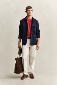 Hemdjacke aus Baumwolltwill