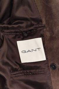 Sakko aus Veloursleder