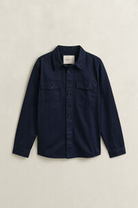 Hemdjacke aus Baumwolltwill