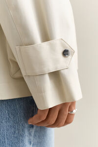 Decker-Jacke aus Baumwolle