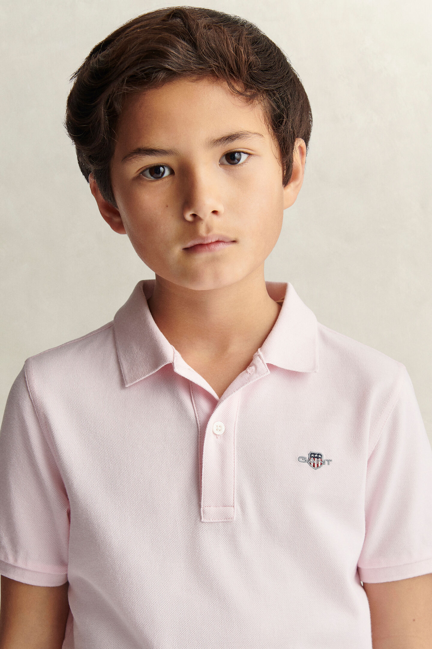 Teens Shield Piqu&eacute; Poloshirt