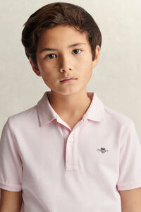 Teens Shield Piqu&eacute; Poloshirt