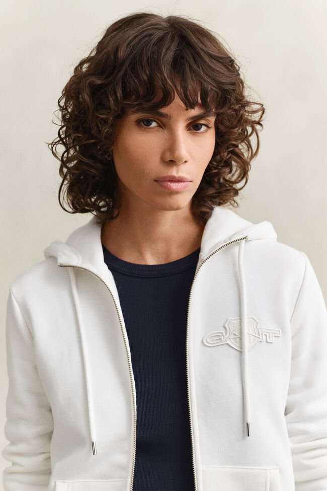 Tonal Shield Sweatjacke