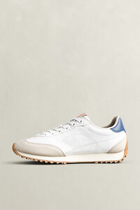 Beja Sneaker aus Glatt- und Veloursleder