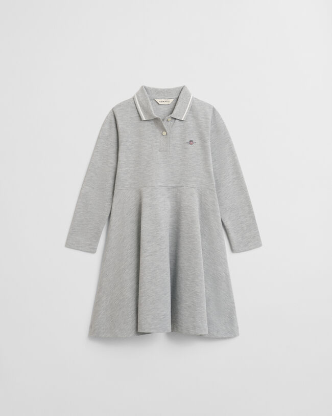 Girls Piqu&eacute; Spin Kleid