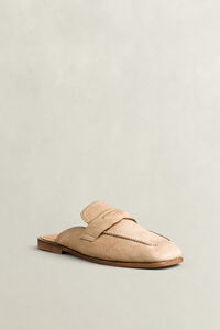 Gimble Mule aus Veloursleder