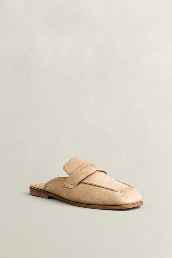 Gimble Mule aus Veloursleder