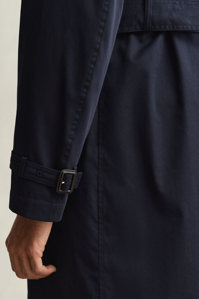 Trenchcoat aus Baumwollgemisch