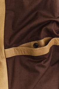 Decker-Jacke aus Leder