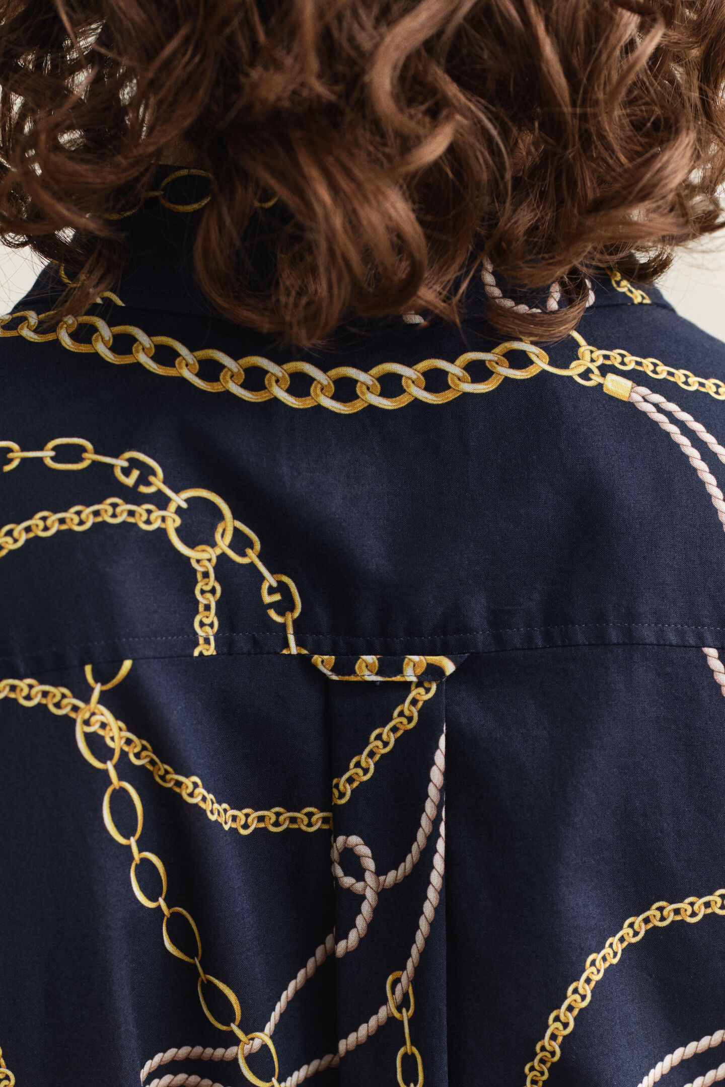 Bluse aus Baumwoll-Voile