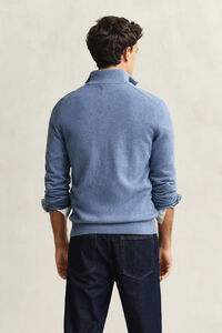 Casual Cotton Strickjacke mit Rei&szlig;verschluss