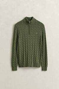 Zopfstrick Troyer aus Baumwolle