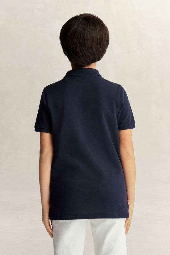 Teens Shield Piqu&eacute; Poloshirt