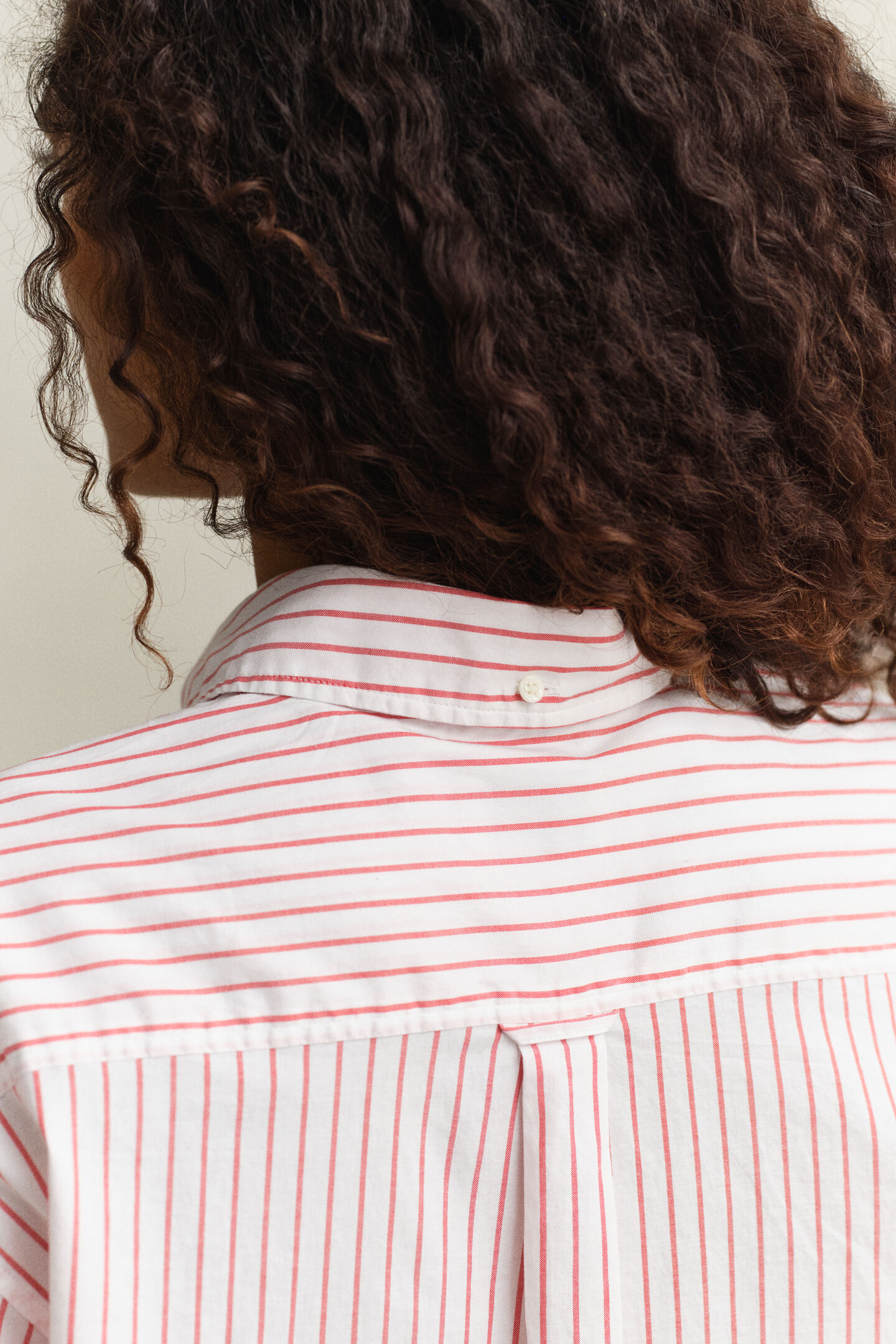 Luxury Oxford-Bluse mit Streifen