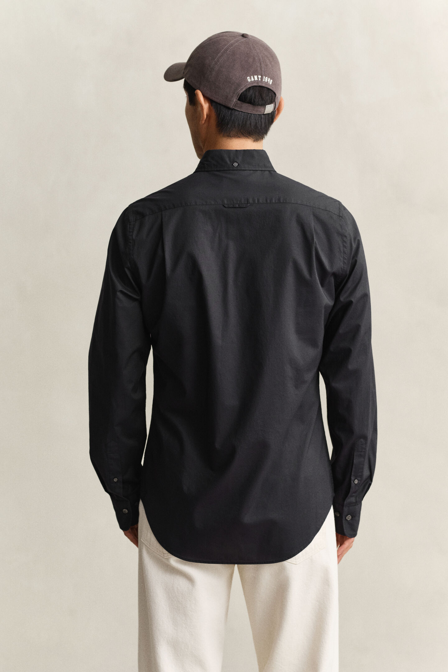 Slim Fit Classic Popeline Hemd