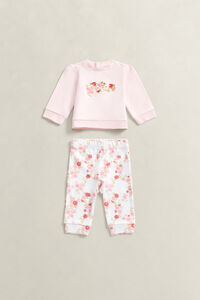 Baby Girls Set mit Sweatshirt und Leggings