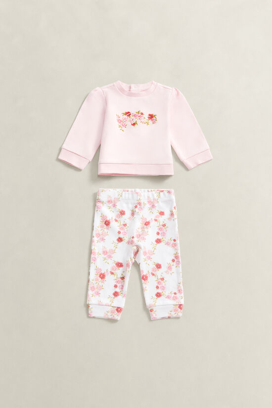 Baby Girls Set mit Sweatshirt und Leggings