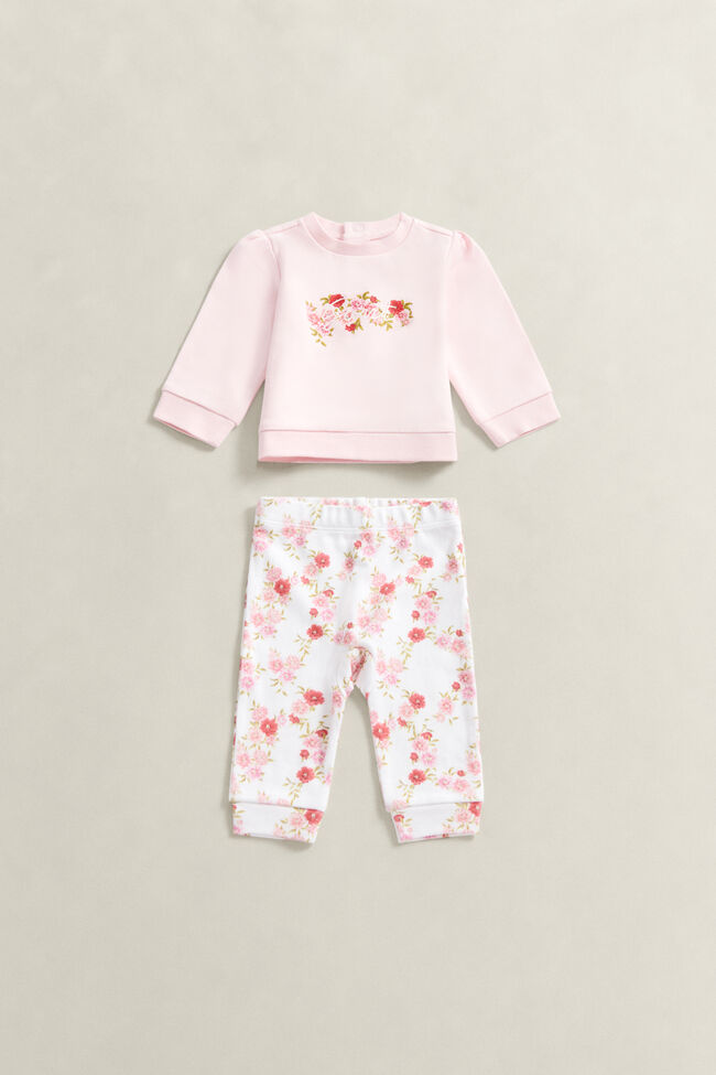 Baby Girls Set mit Sweatshirt und Leggings