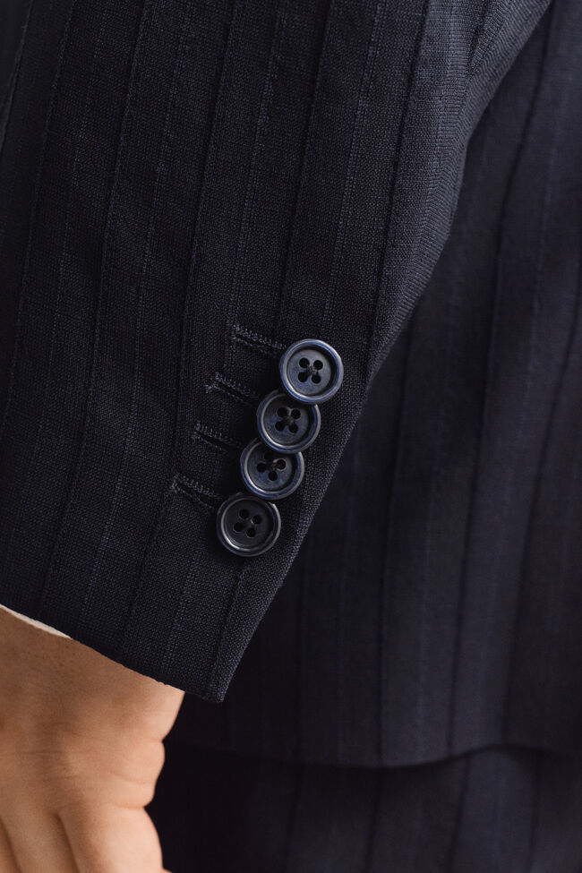 Tonal Pinstripe Anzugsakko