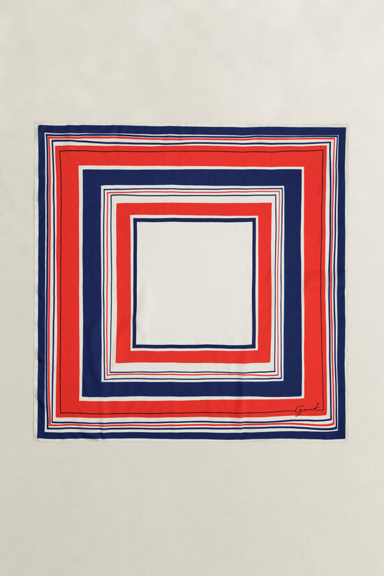 Nautical Seidentuch mit Streifen