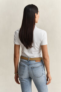 Kontrast Piqu&eacute; Poloshirt