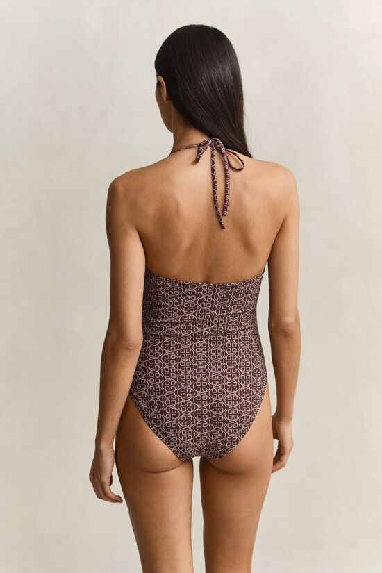 Gepolsterter Badeanzug mit Print