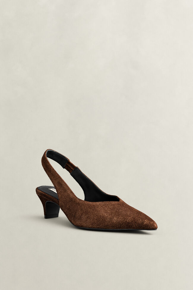 Tillbye Veloursleder Pumps