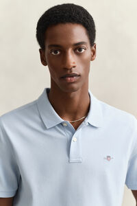 Regular Fit Shield Piqu&eacute; Poloshirt