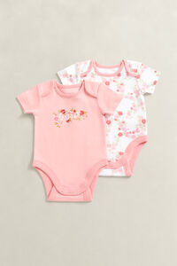Baby Girls 2er-Pack Strampler mit Blumenprint